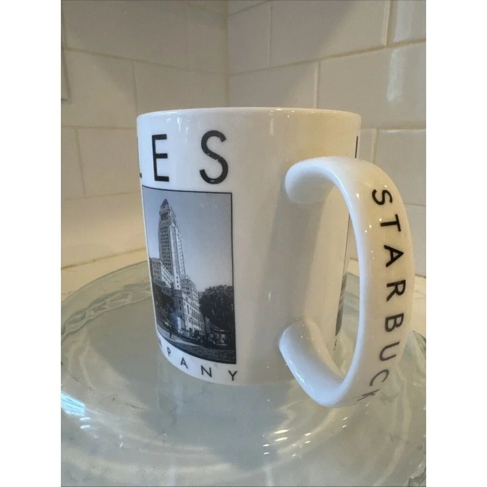 Starbucks 2005 City Scenes Series 18 oz Los Angeles Coffee Mug/Cup By Barista